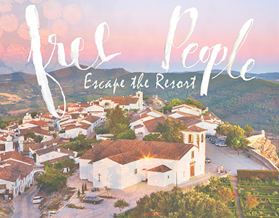Free People white space project: Escape the Resort