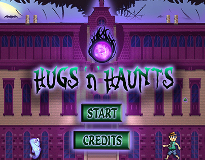 "Hugs 'n' Haunts" 2D Unity Game
