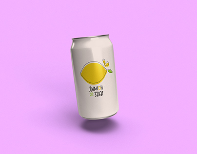 Lemonade design "Lemon with sugar"
