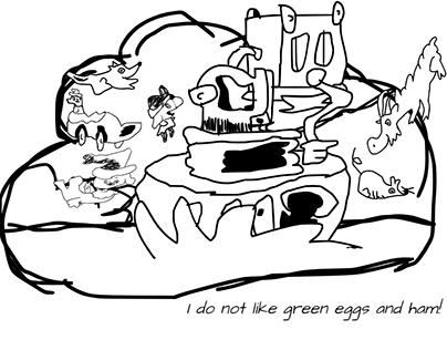 Green Eggs and Ham Animatic Picture