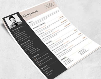 Clean Resume & Cover Letter