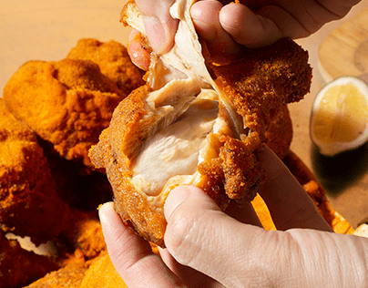 Fried Chicken Shooting with AI assistance