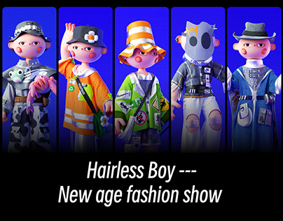 Hairless Boy - New age fashion show