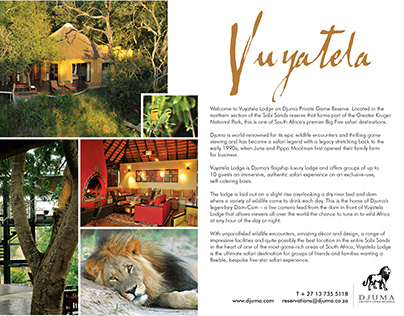 Vuyatela Lodge Brochure
