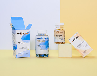 Wellcaps® - suplement branding | packaging | photo