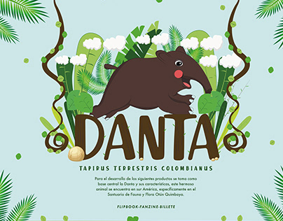 Danta - ( Flipbook - Billete - fanzine)