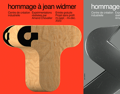 Tribute to Jean Widmer (Motion Posters)