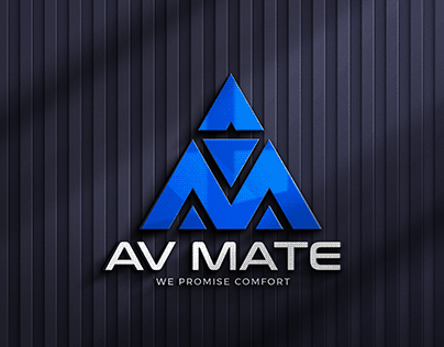AV MATE | Clothing Brand Logo With Brand Identity |