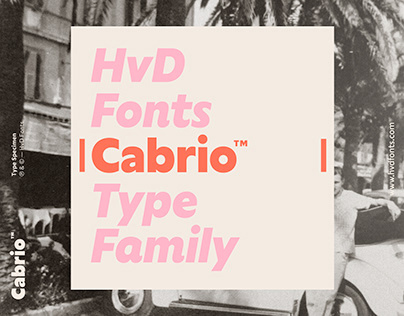 Cabrio Type Family