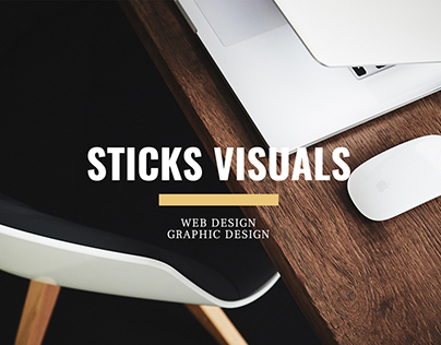 Sticks Visuals website