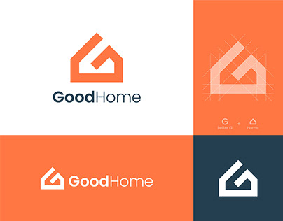 Real estate logo, logo, logo design, home logo