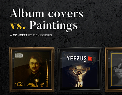 Album covers vs. Paintings