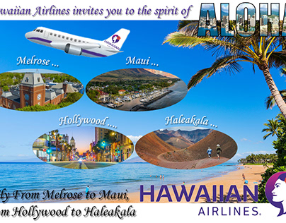 Hawaiian Airlines Pamphlet