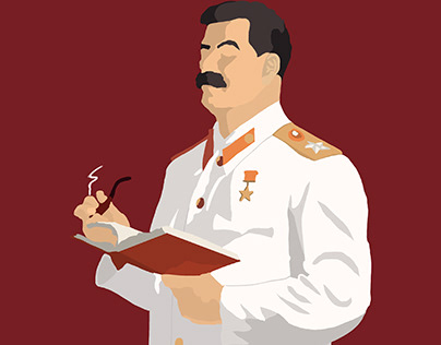 Stalin portrait v5