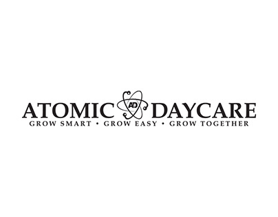 Atomic Daycare Logo Design