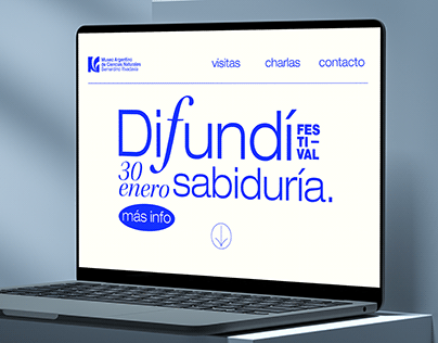 Project thumbnail - Difundí Sabiduría Festival MACN | Branding