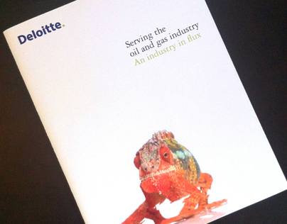 Deloitte – oil & gas industry brochure