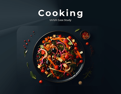 Cooking - Сайт кулінарії - UI/UX Case Studi