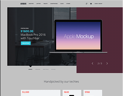 Airbox Ecommerce Website