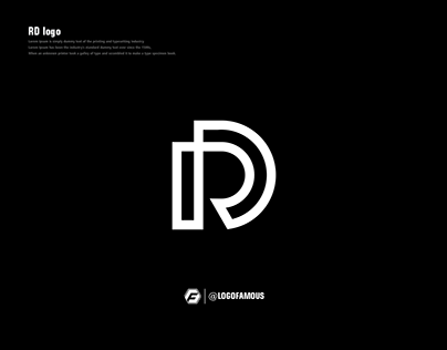 Project thumbnail - RD Logo Design Idea