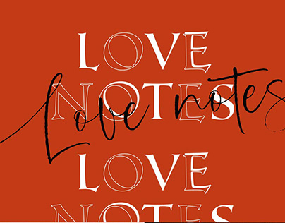 FONT - Love Notes