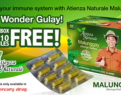 Atienza Naturale Turmeric and Malunggay Digital Ads