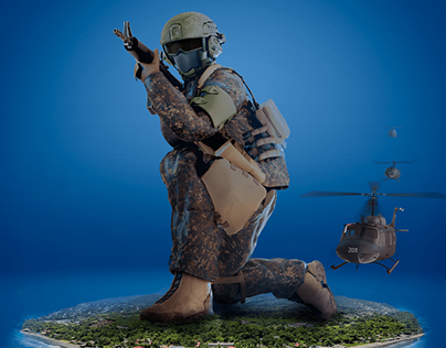 Photo Manipulation - Salvadoran Armed Forces Day