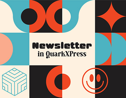 Newsletter in QuarkXpress