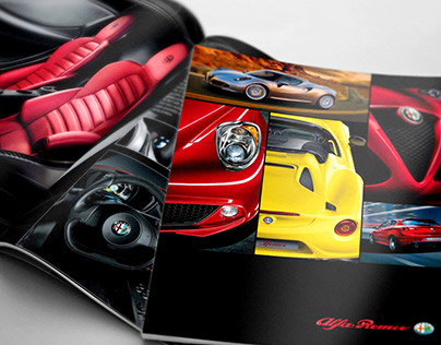 Alfa Romeo Catalogue Design 2015