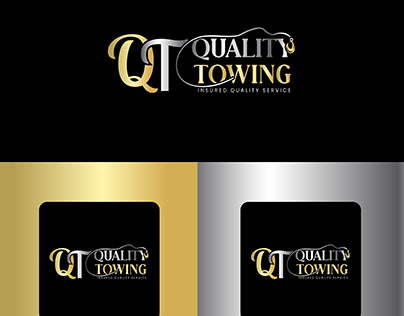 QT Quality Towing Logo Design
