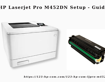 HP Laserjet Pro M452DN Setup - Guide | Install Driver