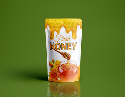 Pouch Design For Honey