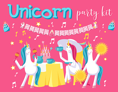Unicorn party kit /2021/