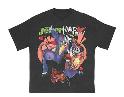 Joker Loves Harley (commission)