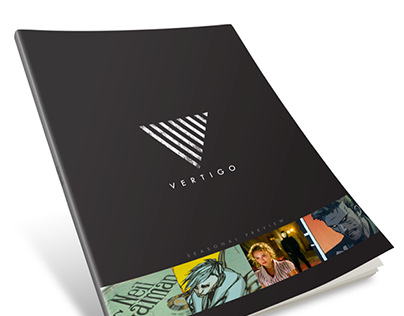 Vertigo Comics Logo and Magazine