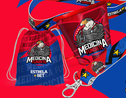 Caneca + Bag Atlética Medicina Funorte - Estrela Bet