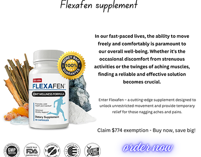 Flexafen Joints: Nourish, Repair, and Protect Joints
