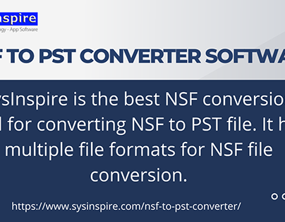 NSF to PST Converter Tool