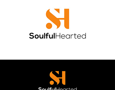 SH logo in minimalist style concept