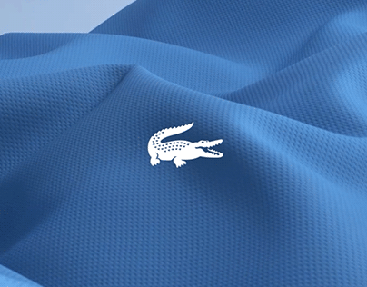 Lacoste Fabrics | 3d Motion Design