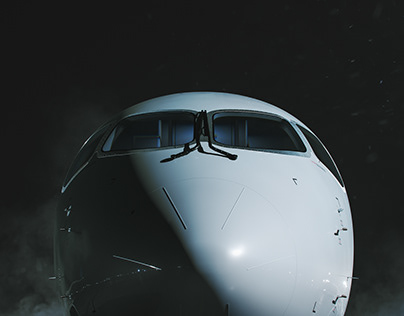 Airbus A220-300///CGI