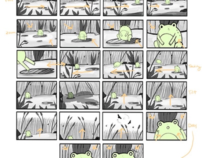 Froggy Storyboard