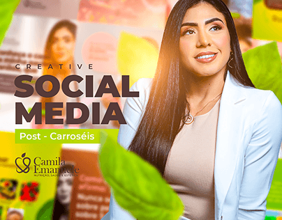 Social Media | Posts e Carrosséis - Camila Emanuele