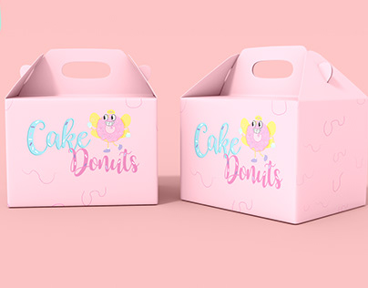 Identidade Visual Cake Donuts