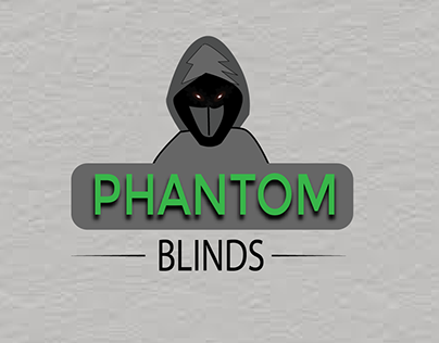 PHANTOM BLINDS LOGO PROJECT