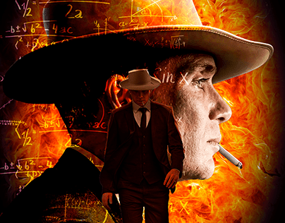 Redesign Oppenheimer Movie Poster