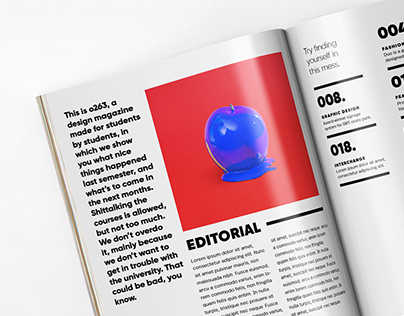 o263, a Design Magazine
