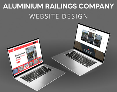 Website Design For a Aluminium Railing Company