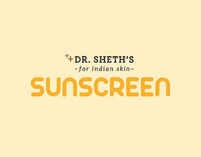 Dr Sheth's Sunscreen - Packaging & Advertising Campaign