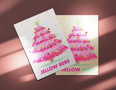 Project thumbnail - Illustration: Jellow Bebe Christmas Card